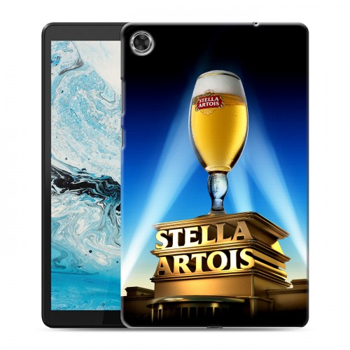 Дизайнерский силиконовый чехол для Lenovo Tab M8 Stella Artois