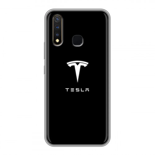 Дизайнерский силиконовый чехол для Vivo Y19 Tesla