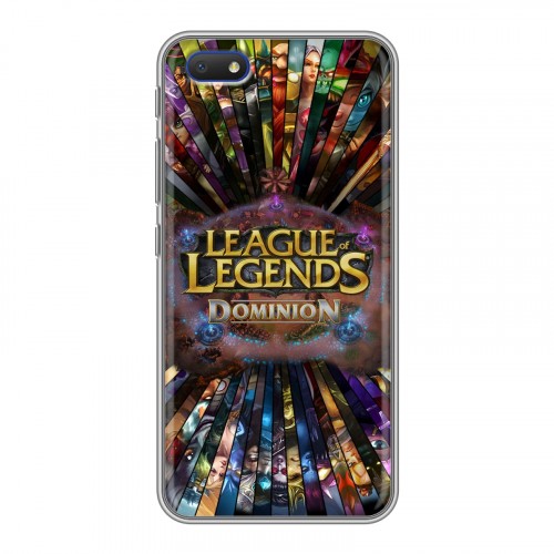 Дизайнерский пластиковый чехол для Alcatel 1V (2019) League of Legends