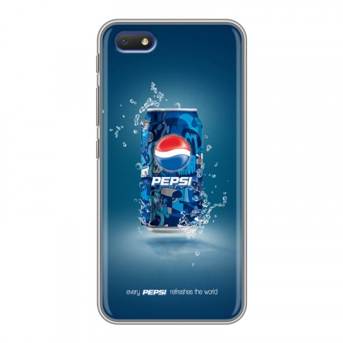 Дизайнерский пластиковый чехол для Alcatel 1V (2019) Pepsi