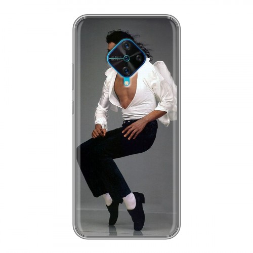 Дизайнерский силиконовый чехол для Vivo V17 Майкл Джексон