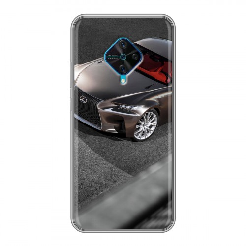 Дизайнерский силиконовый с усиленными углами чехол для Vivo V17 Lexus