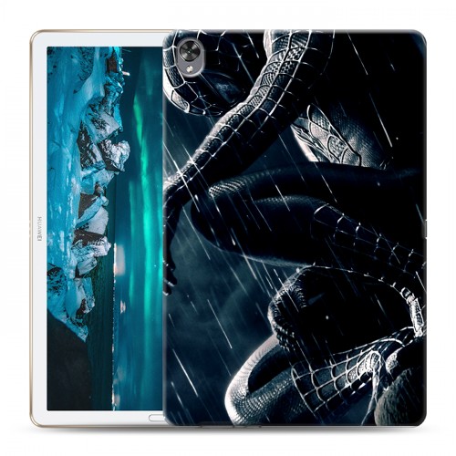 Дизайнерский силиконовый с усиленными углами чехол для Huawei MediaPad M6 10.8 Человек -паук
