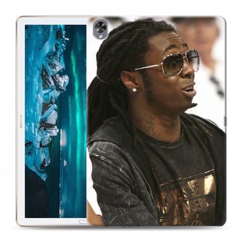 Дизайнерский силиконовый чехол для Huawei MediaPad M6 10.8 Lil Wayne