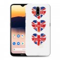 Дизайнерский силиконовый чехол для Nokia 2.3 British love