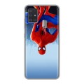 Дизайнерский силиконовый чехол для Samsung Galaxy A51 Человек-паук : Через вселенные