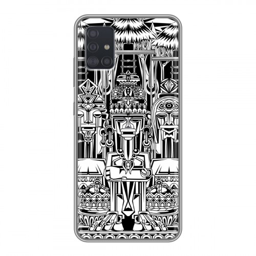 Дизайнерский силиконовый чехол для Samsung Galaxy A51 Мистические божества
