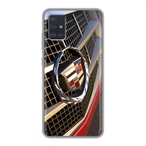 Дизайнерский силиконовый чехол для Samsung Galaxy A51 Cadillac