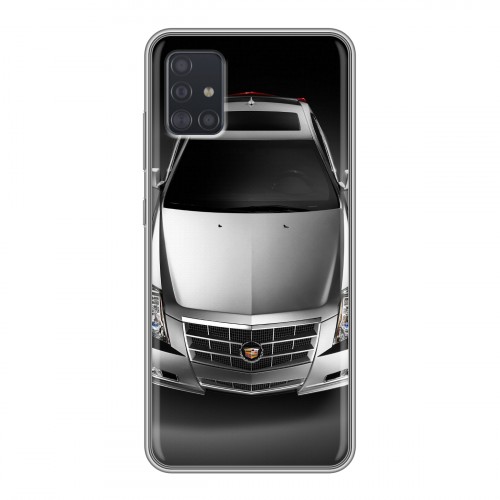Дизайнерский силиконовый чехол для Samsung Galaxy A51 Cadillac