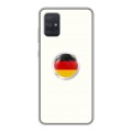 Дизайнерский силиконовый чехол для Samsung Galaxy A71 Флаг Германии
