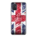 Дизайнерский силиконовый чехол для Samsung Galaxy A71 Флаг Британии