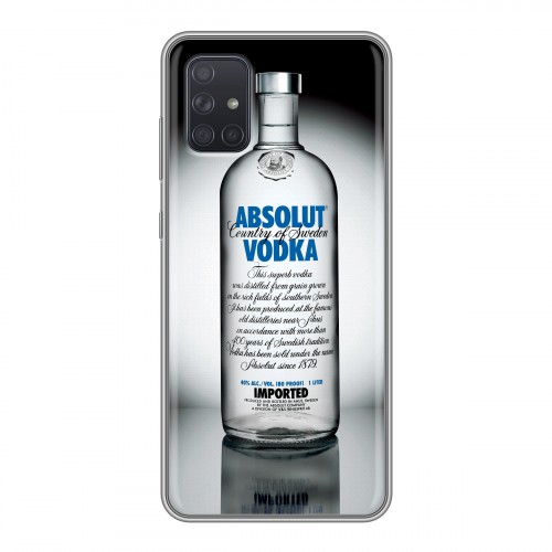 Дизайнерский силиконовый чехол для Samsung Galaxy A71 Absolut