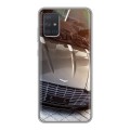 Дизайнерский силиконовый чехол для Samsung Galaxy A71 Aston Martin