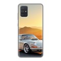 Дизайнерский силиконовый чехол для Samsung Galaxy A71 Porsche