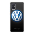 Дизайнерский силиконовый чехол для Samsung Galaxy A71 Volkswagen