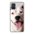 Дизайнерский силиконовый чехол для Samsung Galaxy A71 Собаки