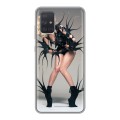 Дизайнерский силиконовый чехол для Samsung Galaxy A71 Леди Гага