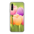 Дизайнерский силиконовый чехол для Huawei Y9s Романтик цветы