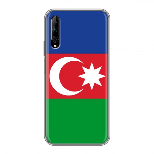 Дизайнерский силиконовый чехол для Huawei Y9s Флаг Азербайджана