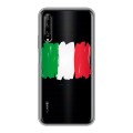 Полупрозрачный дизайнерский пластиковый чехол для Huawei Y9s Флаг Италии