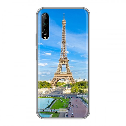 Дизайнерский силиконовый чехол для Huawei Y9s Париж