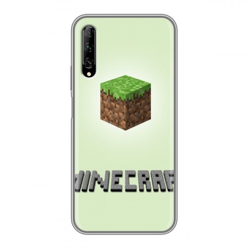 Дизайнерский пластиковый чехол для Huawei Y9s Minecraft