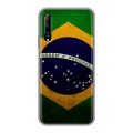 Дизайнерский пластиковый чехол для Huawei Y9s Флаг Бразилии