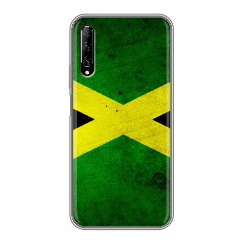 Дизайнерский пластиковый чехол для Huawei Y9s Флаг Ямайки