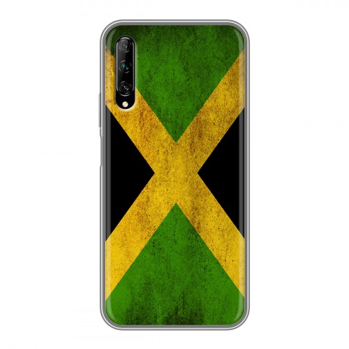 Дизайнерский силиконовый чехол для Huawei Y9s Флаг Ямайки