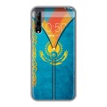 Дизайнерский силиконовый чехол для Huawei Y9s Флаг Казахстана