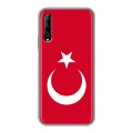Дизайнерский пластиковый чехол для Huawei Y9s Флаг Турции