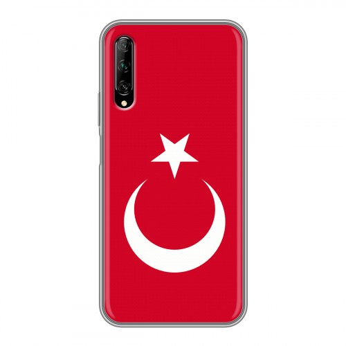 Дизайнерский пластиковый чехол для Huawei Y9s Флаг Турции