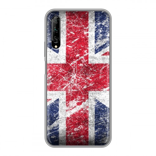 Дизайнерский пластиковый чехол для Huawei Y9s Флаг Британии