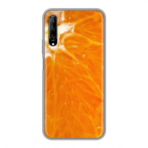 Дизайнерский пластиковый чехол для Huawei Y9s Апельсины