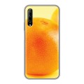Дизайнерский силиконовый чехол для Huawei Y9s Апельсины