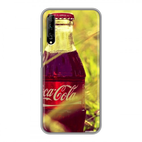 Дизайнерский силиконовый чехол для Huawei Y9s Coca-cola