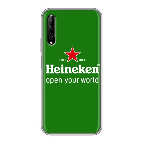 Дизайнерский пластиковый чехол для Huawei Y9s Heineken