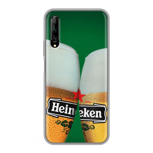 Дизайнерский силиконовый чехол для Huawei Y9s Heineken