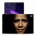 Дизайнерский силиконовый чехол для Lenovo Tab M10 Plus Барак Обама