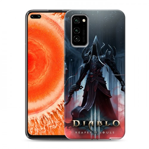 Дизайнерский силиконовый чехол для Huawei Honor View 30 Pro Diablo