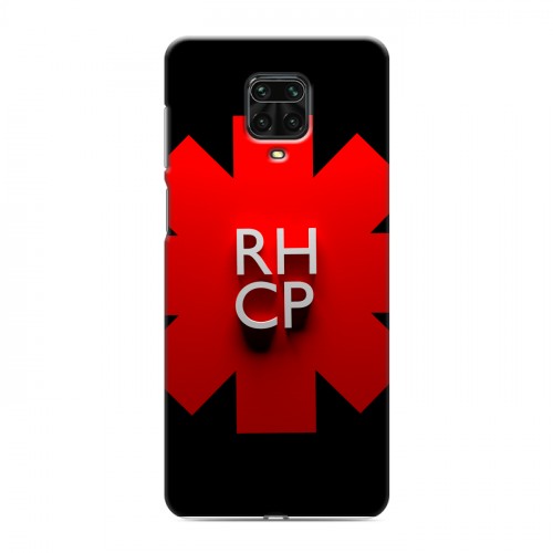 Дизайнерский силиконовый чехол для Xiaomi Redmi Note 9 Pro Red Hot Chili Peppers