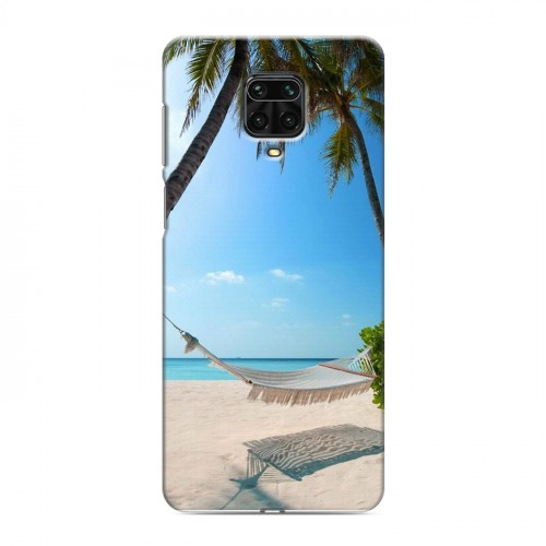 Дизайнерский силиконовый чехол для Xiaomi Redmi Note 9 Pro пляж