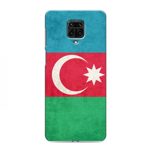 Дизайнерский силиконовый чехол для Xiaomi Redmi Note 9 Pro Флаг Азербайджана