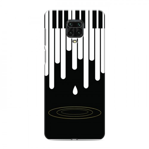 Дизайнерский силиконовый чехол для Xiaomi Redmi Note 9 Pro Дизайнерское пианино