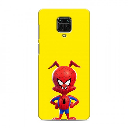 Дизайнерский силиконовый чехол для Xiaomi Redmi Note 9 Pro Человек-паук : Через вселенные
