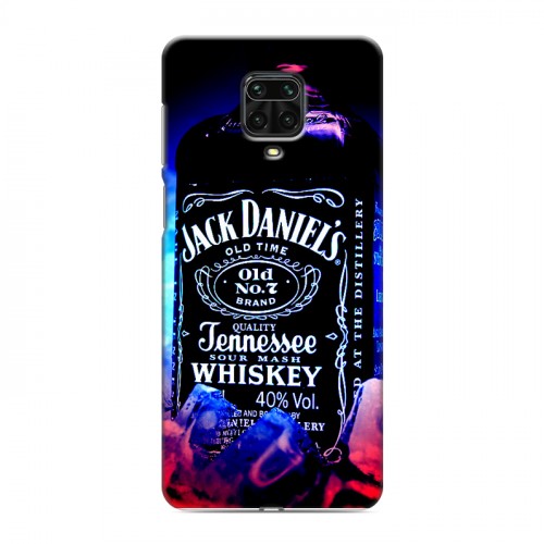 Дизайнерский силиконовый чехол для Xiaomi Redmi Note 9 Pro Jack Daniels