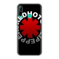 Дизайнерский силиконовый чехол для Huawei P40 Lite E Red Hot Chili Peppers