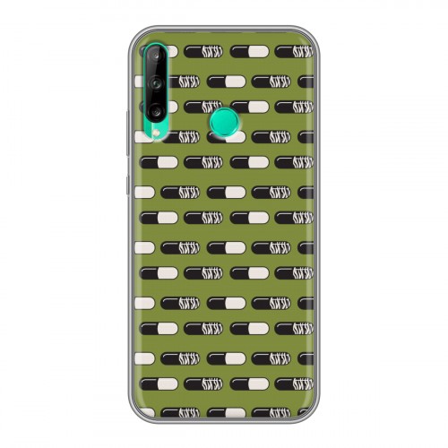 Дизайнерский пластиковый чехол для Huawei P40 Lite E Разноцветные таблетки