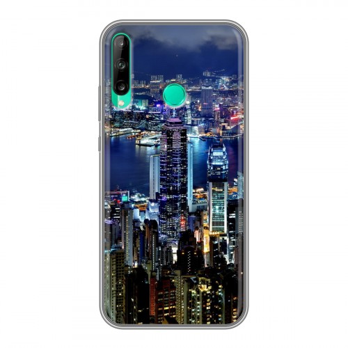 Дизайнерский силиконовый чехол для Huawei P40 Lite E Гонконг