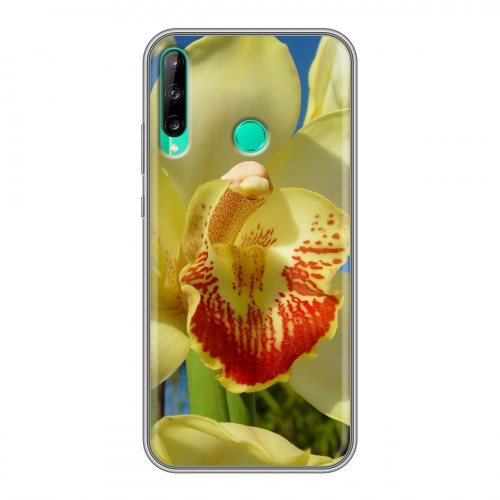 Дизайнерский силиконовый чехол для Huawei P40 Lite E Орхидеи